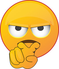 the face is not smiling 