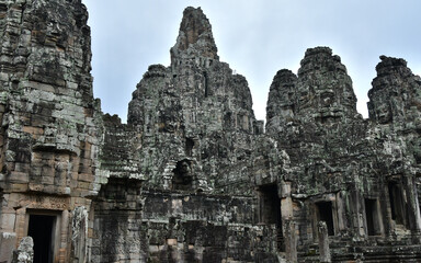 Fototapeta premium Bayon Towers, Siem Reap, Cambodia
