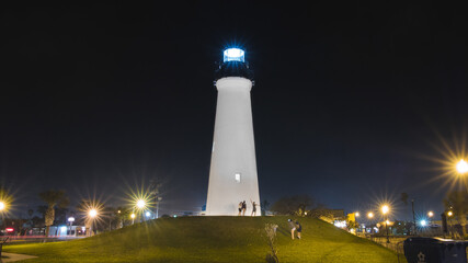 lighthouse in the night © Cecilio