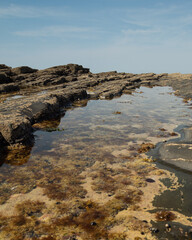 rocks in the water, fanore beach, Co.Clare
