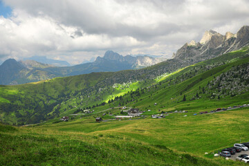 Fototapeta na wymiar Dolomite Alps in Italy