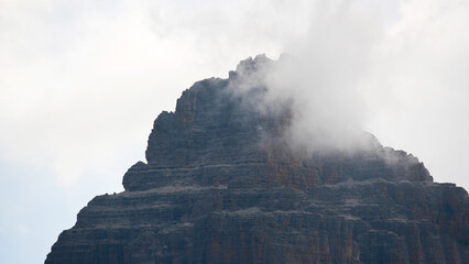Dolomite Alps peaks in Italy