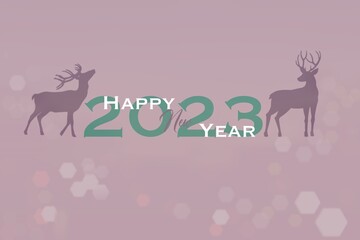 background happy new year 2023 