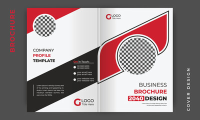 Brochure cover design or company profile cover template layout design for business. poster, annual report, catalog, A4 size in creative business brochure template layout.