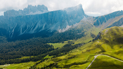 Dolomite Alps in Italy