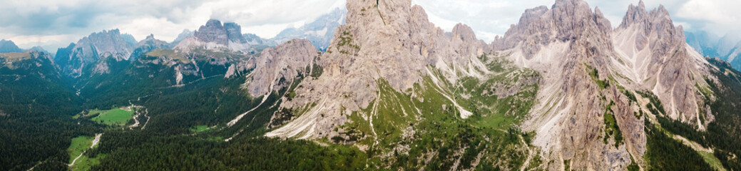 Fototapeta na wymiar Dolomite Alps in Italy