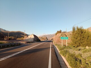 road in the mountains