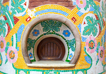 Palau de la Musica Catalana. Former ticket box
