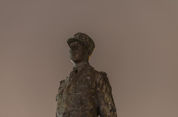 statue of a person french general