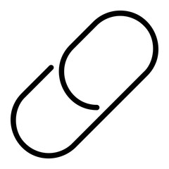 pills line icon