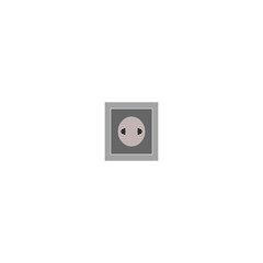  electric switch icon vector illustration