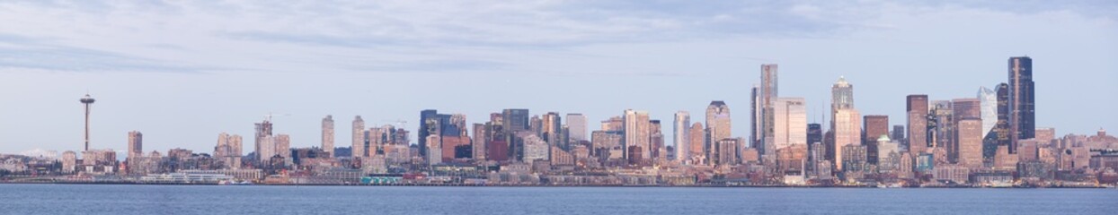 Fototapeta na wymiar Seattle skyline panorama