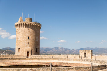 Castell de Bellver in Mallorca Spain