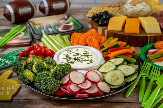 Football Food for a game watching or tailgating party