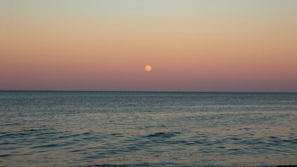 Fototapeta premium sunset on the beach