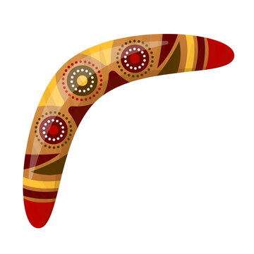 recommend clip art: aboriginal boomerang design vector illustration clipart isolated on white background