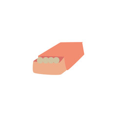 lucifer icon flat style