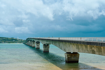 Kouri Bridge View Point in Okinawa