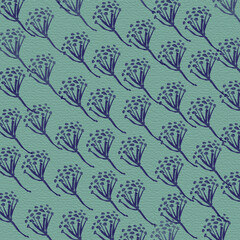 Vintage flower patterns