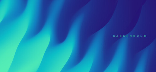 Abstract wavy background for banner, flyer and poster. Dynamic effect. Vector illustration. Cover design template. Can be used for advertising, marketing or presentation.