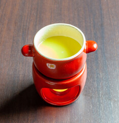 バーニャカウダやチーズフォンデュの器