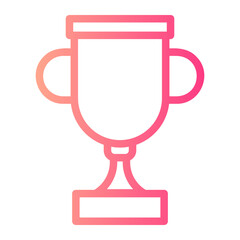 trophy gradient icon