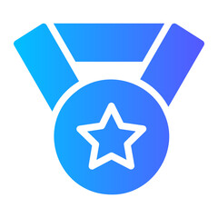 medal gradient icon