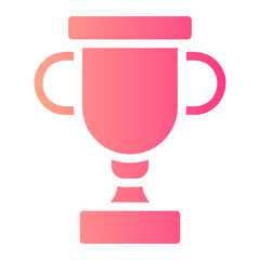 trophy gradient icon