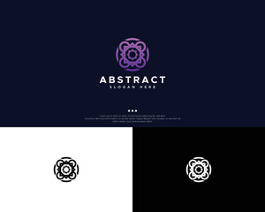 Abstract logo design template