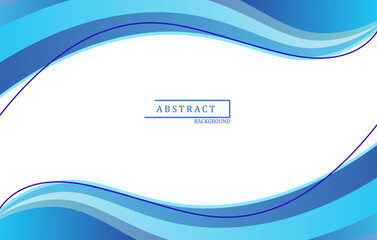 abstract blue background banner space for text