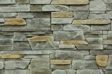 Naklejka premium Modern stone wall