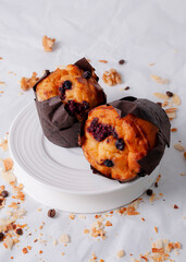 fotografia postres muffins 