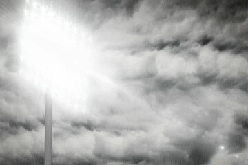 Spotlight in the sky