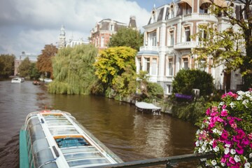 Fototapeta premium Canal in amsterdam