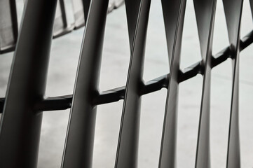 Modern rotor with long blades of powerful steam turbine
