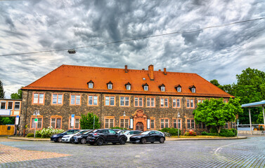 Traditional architecture of Hanau in Hessen, Germany