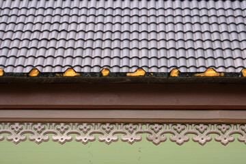 Thai style roof