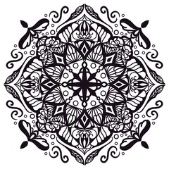 Mandalas geometric pattern, Warm Mandala,Rainbow Flower of Life with Lotus, Flower of Life in Lotus