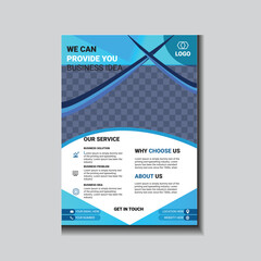 Business Letterhead Template Corporate Flyer Design  Digital style