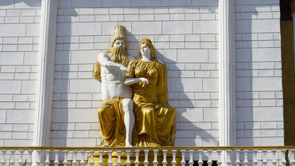 zeus and hermes popular statue