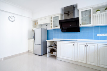 Kitchen with Scandinavia style interior design