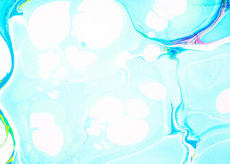 Blue watercolor background 