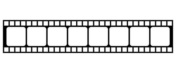 A simple icon of movie roll. Good for any project.