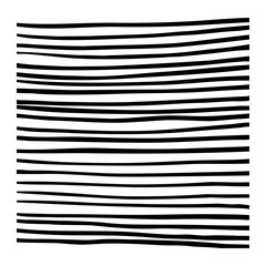Abstract wavy stripes pattern. Hand drawn texture. Irregular lines background. Design element or template, poster, card