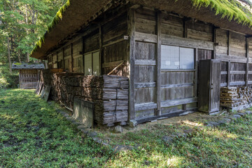 高山　飛騨の里　民俗村　合掌造り　民家　日本家屋 © iwasaki