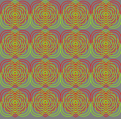 Vector line flowers square for footage background wallpaper and seamless artwork illustration texture of vector graphic design isolated flat trendy design for fabric cotton beautiful pattern colorful 