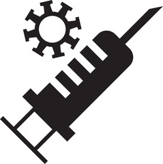 The covid icon bundle set 