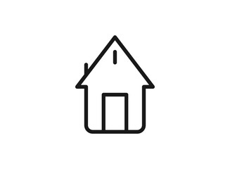 House icon vector. Home icon vector.