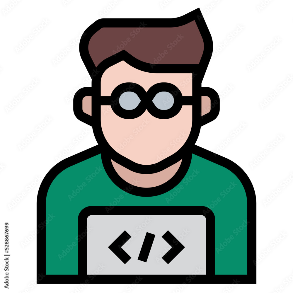 Wall mural programmer icon