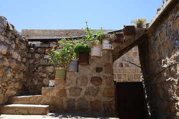 old house in a village